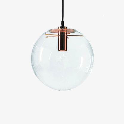 Contemporary Glass Pendant Light 1-Light