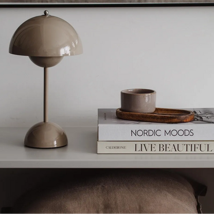 Contemporary Dome Wireless LED Table Lamp 1-Light
