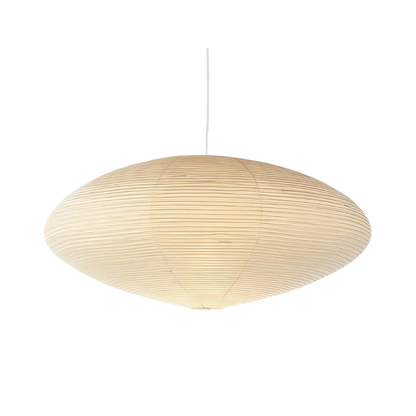 Japandi Paper Xuan Shade Pendant Light 1-Light