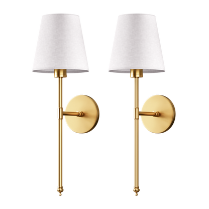 Contemporary Aluminium Shade Wall Light 1-Light