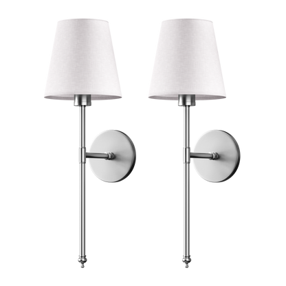 Contemporary Aluminium Shade Wall Light 1-Light