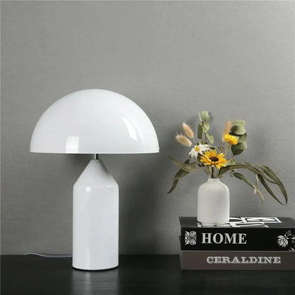 Scandinavian Brass Dome LED Table Lamp 3-Light