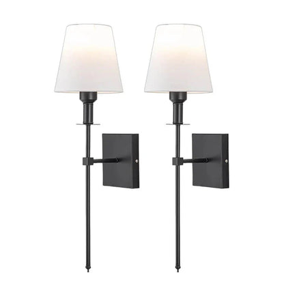 Modern Fabric Wall Sconce 1-Light