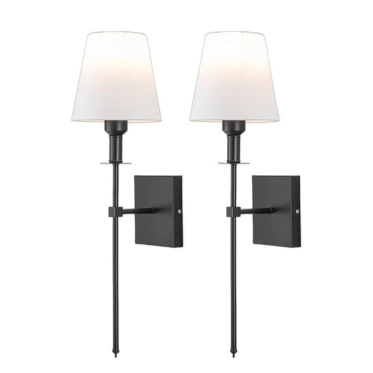 Modern Fabric Wall Sconce 1-Light