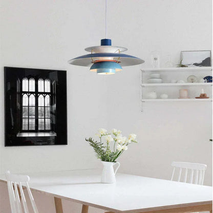 Scandinavian Aluminium Adjustable Angle Pendant Light 1-Light
