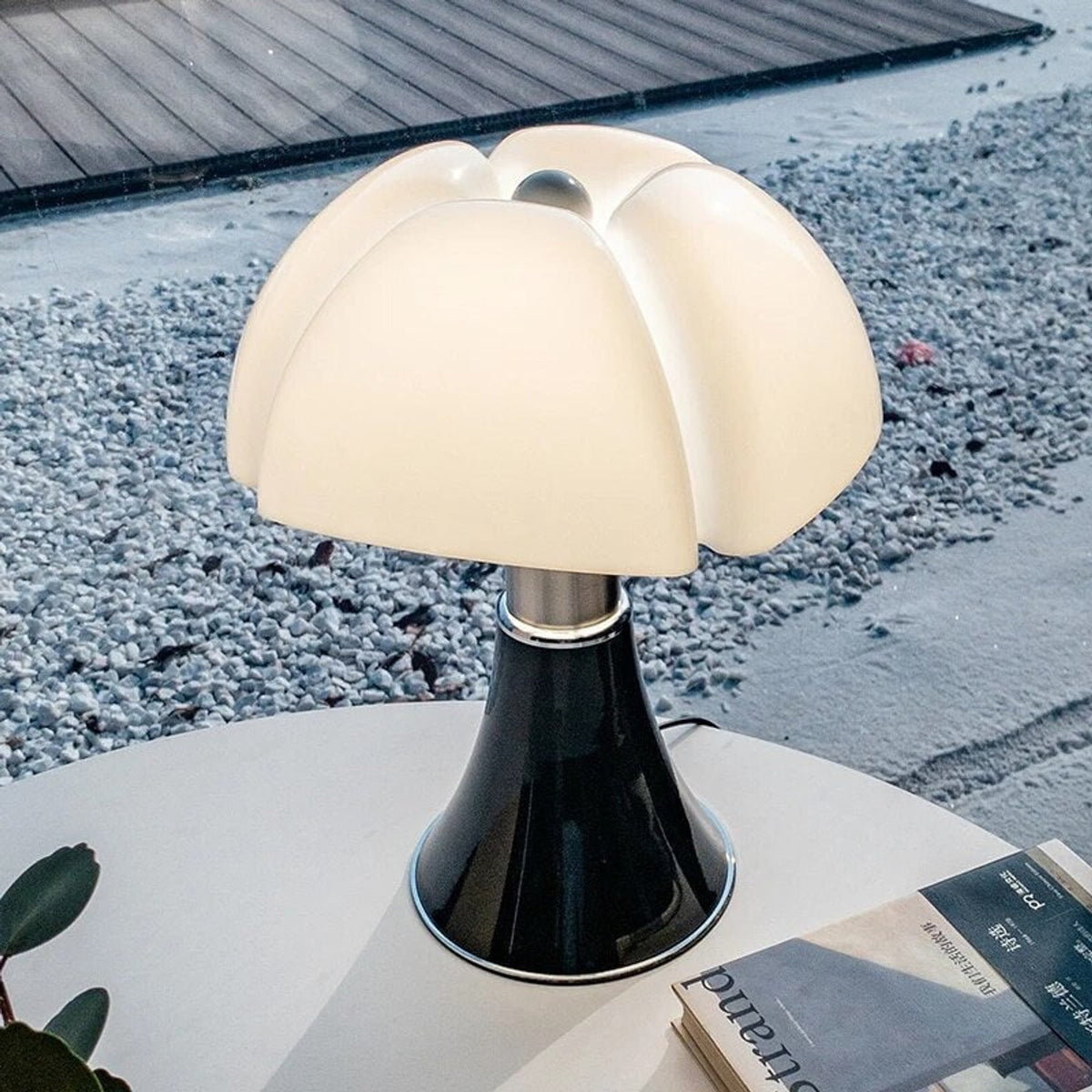 Bedside Table Lamp Modern Mushroom Dimmable LED For Living Room