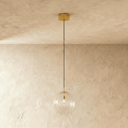 Modern Iron Dome Shade Pendant Light 1-Light