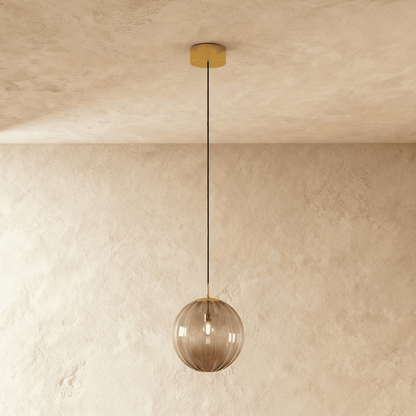 Modern Iron Dome Shade Pendant Light 1-Light