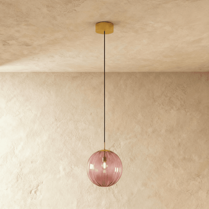 Modern Iron Dome Shade Pendant Light 1-Light