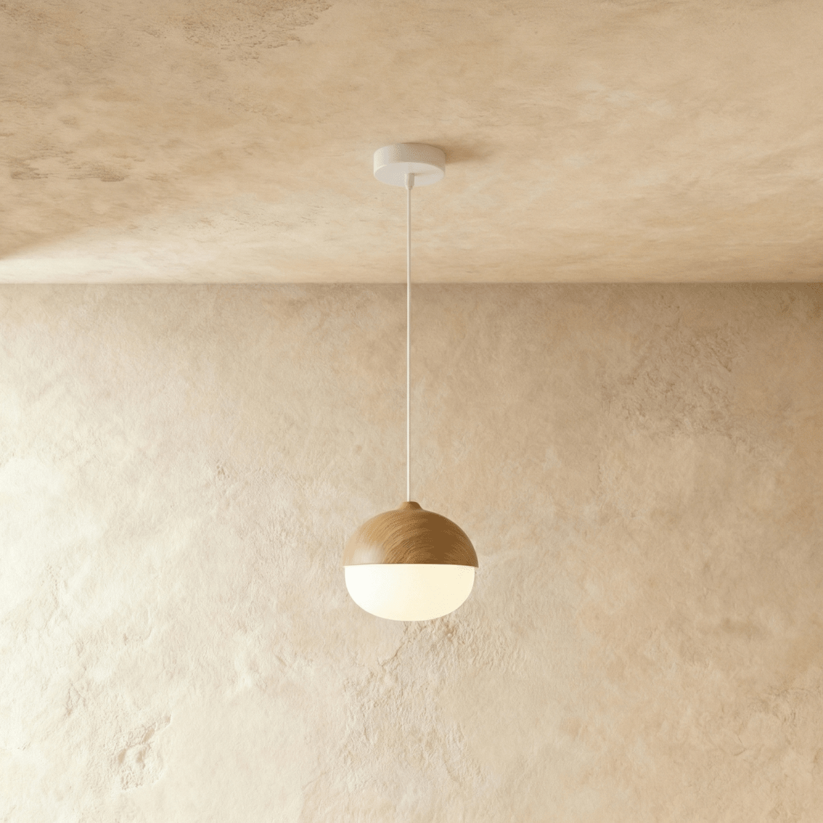 Modern Iron Shade Pendant Light 1-Light