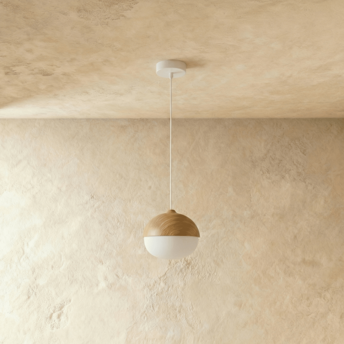 Modern Iron Shade Pendant Light 1-Light