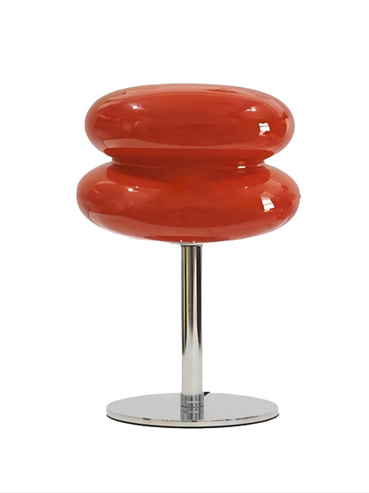 Contemporary Glass Base Table Lamp 1-Light