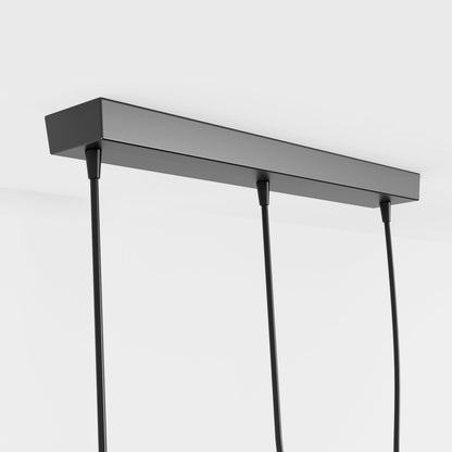 Contemporary Iron Adjustable Cord Pendant Light 1-Light