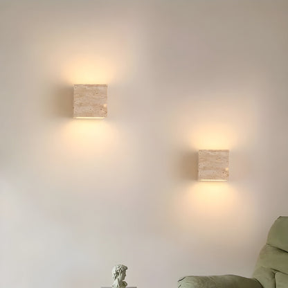 Minimalist Stone Natural Cave Wall Light 1-Light