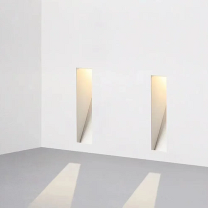 Scandinavian Frameless Stainless-Steel Stair LED Wall 1-Light