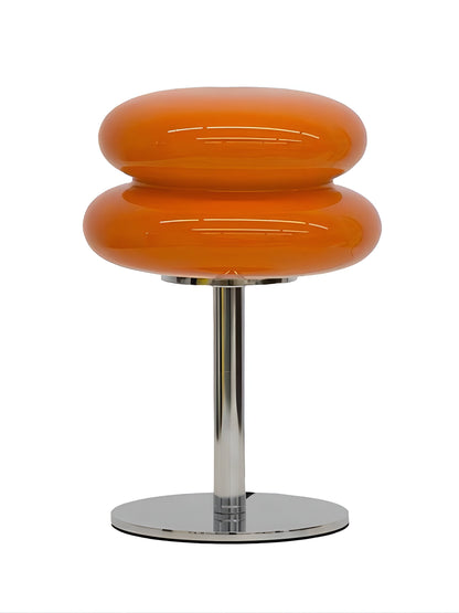 Contemporary Glass Base Table Lamp 1-Light