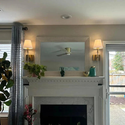 Modern Fabric Wall Sconce 1-Light