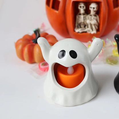 Halloween Ghost Lamp LED Battery Operated Table Light