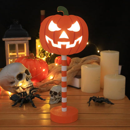 Halloween LED Lights Decorations Ghost Pumpkin Table Decor Party Themed