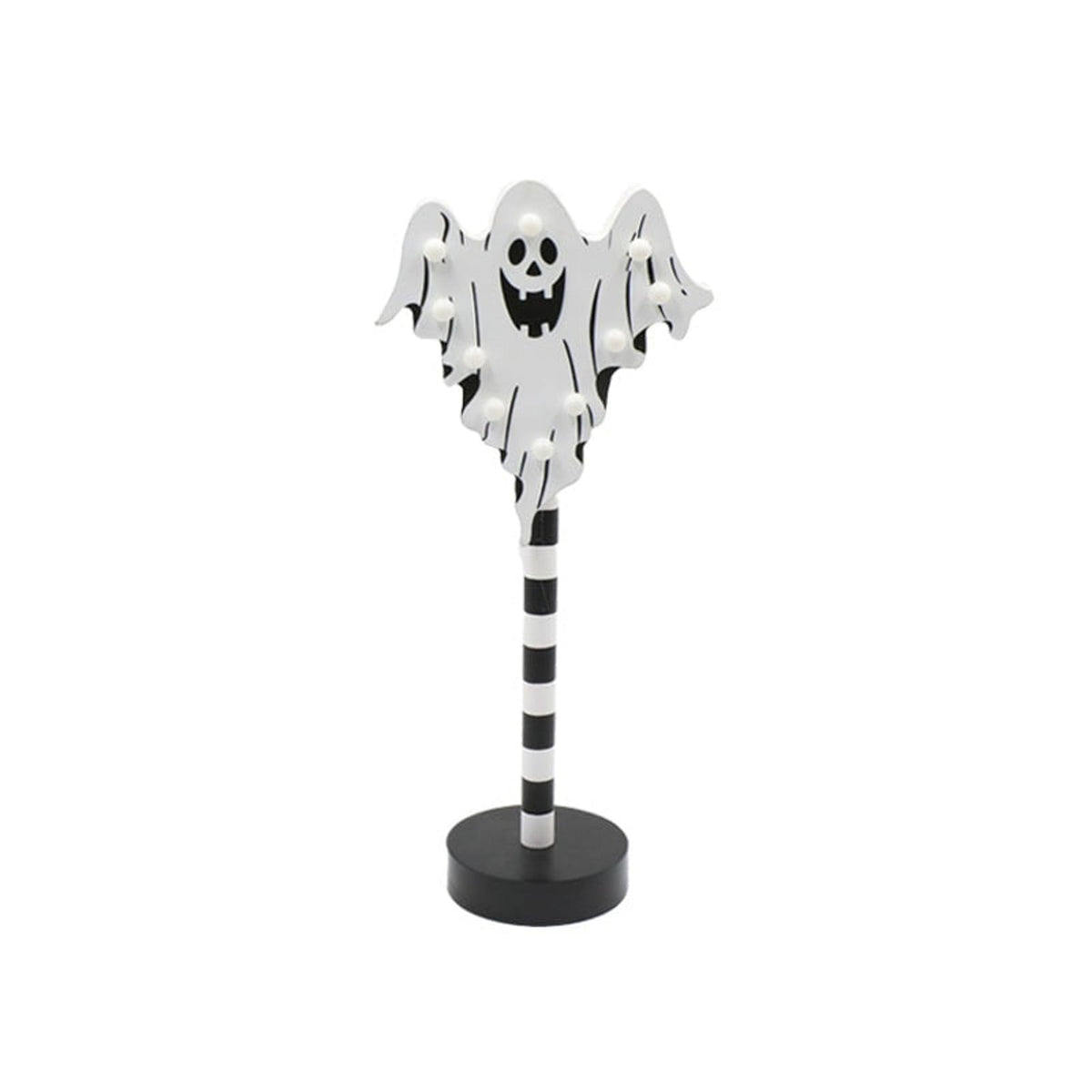 Halloween LED Lights Standing Table Decoration Plastic Spooky Party Accent