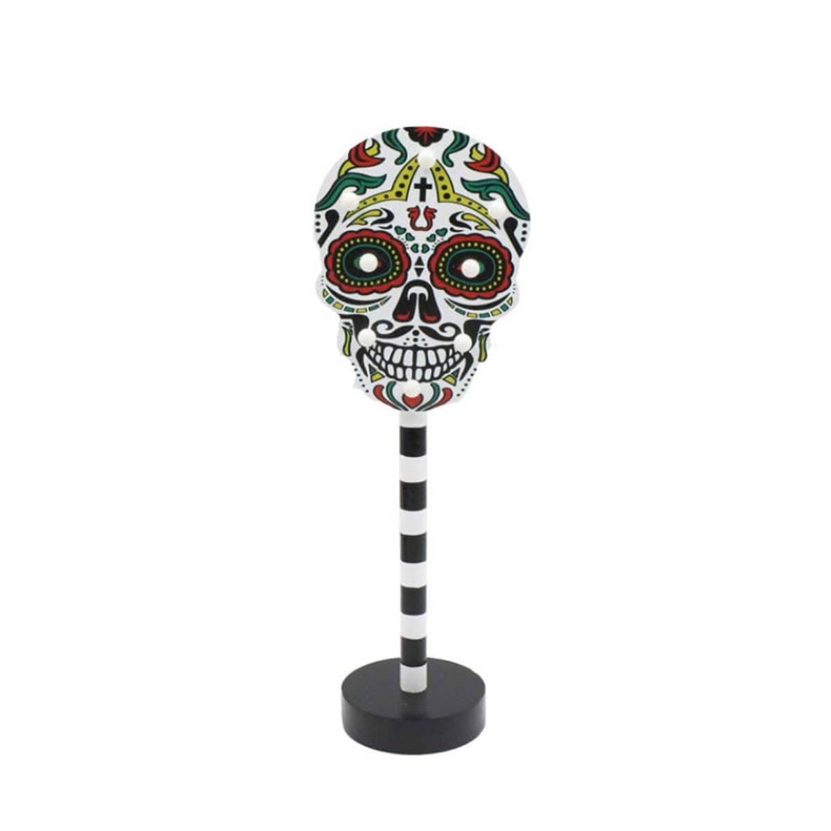 Halloween LED Lights Standing Table Decoration Plastic Spooky Party Accent
