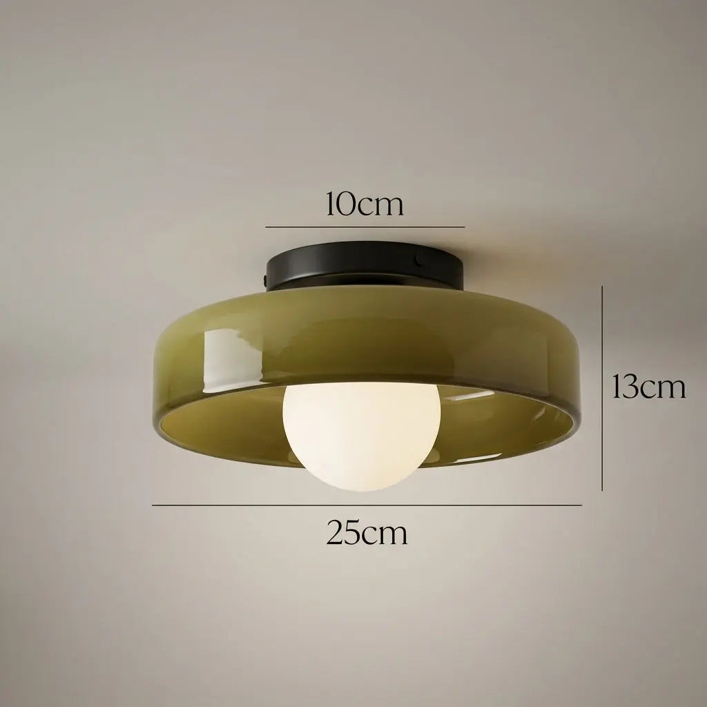 Contemporary Dimmable LED Ceiling Light Fixture – Energy Efficient Design...