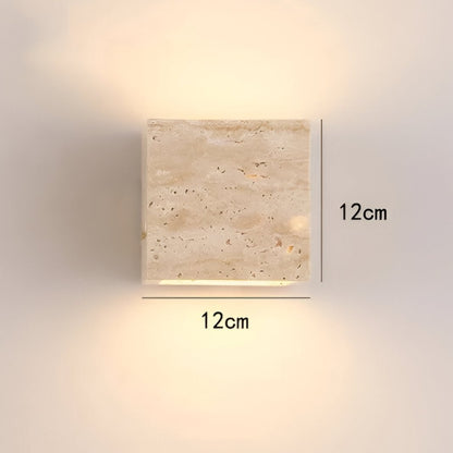 Minimalist Stone Natural Cave Wall Light 1-Light