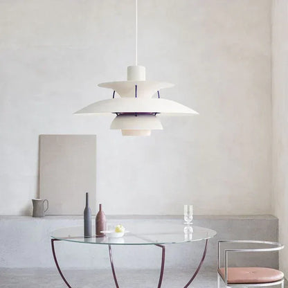 Scandinavian Aluminium Adjustable Angle Pendant Light 1-Light