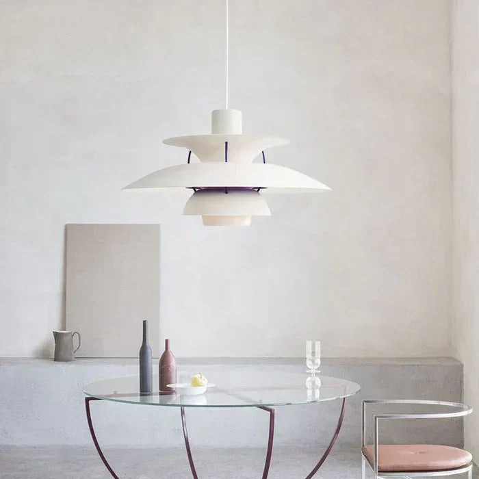 Scandinavian Aluminium Adjustable Angle Pendant Light 1-Light