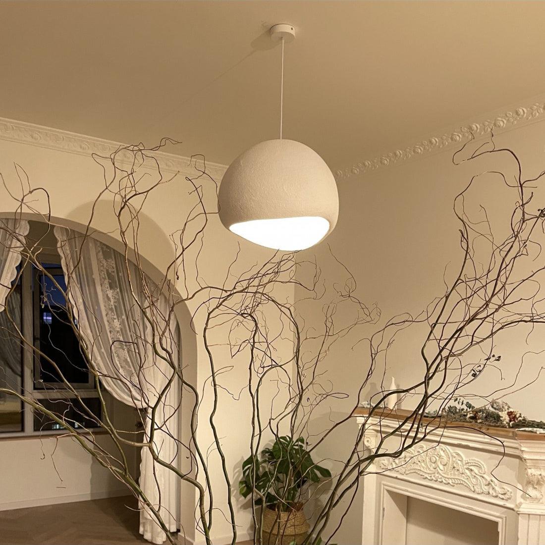 Contemporary Minimalist Dome LED Pendant Light 1-Light