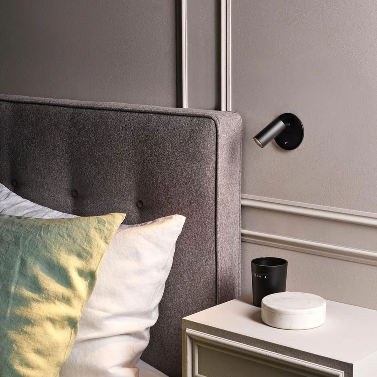 LED Wall Light Lamp For Reading Contemporary Mounted Metal