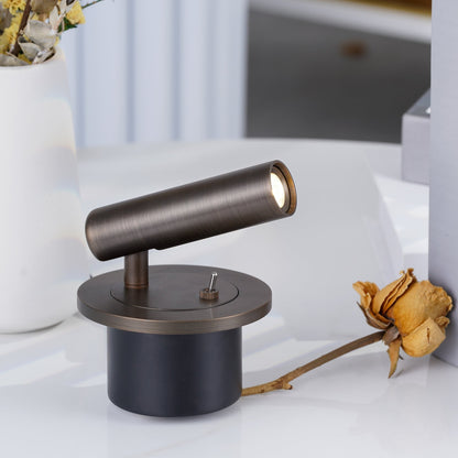LED Wall Light Lamp For Reading Contemporary Mounted Metal