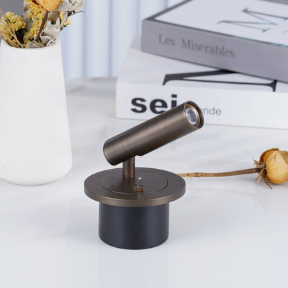 LED Wall Light Lamp For Reading Contemporary Mounted Metal