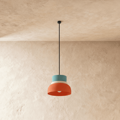 Modern Aluminium Dome Acrylic Pendant Light 1-Light