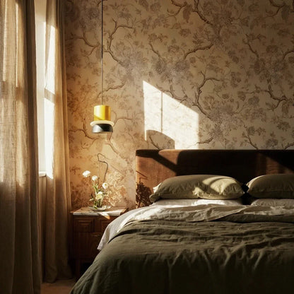 Modern Aluminium Dome Acrylic Pendant Light 1-Light