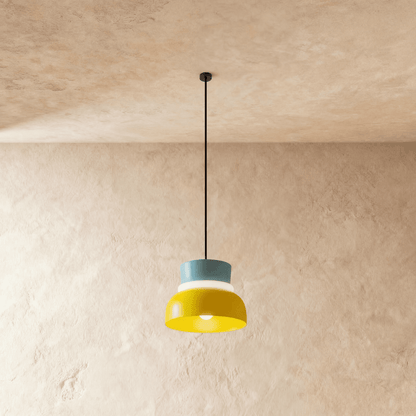 Modern Aluminium Dome Acrylic Pendant Light 1-Light