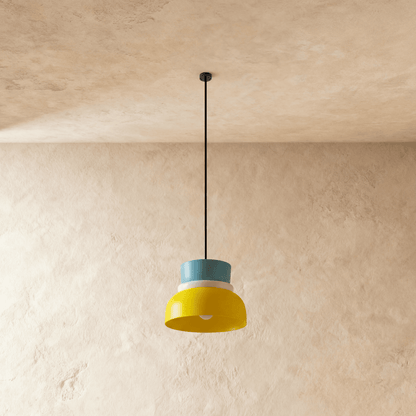 Modern Aluminium Dome Acrylic Pendant Light 1-Light