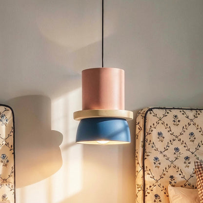 Modern Aluminium Dome Acrylic Pendant Light 1-Light