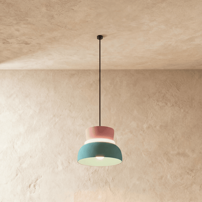 Modern Aluminium Dome Acrylic Pendant Light 1-Light