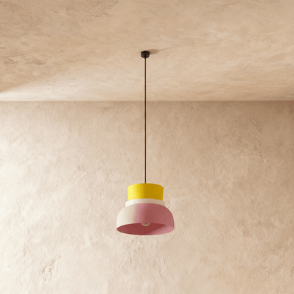 Modern Aluminium Dome Acrylic Pendant Light 1-Light