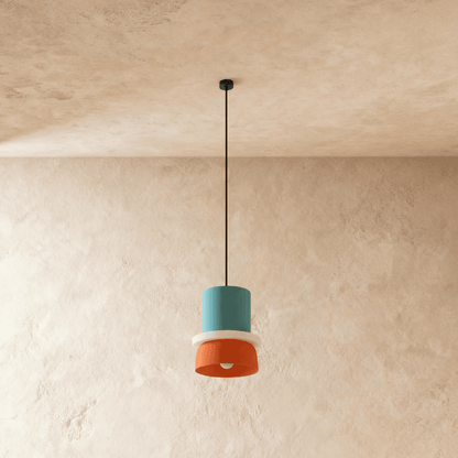 Modern Aluminium Dome Acrylic Pendant Light 1-Light
