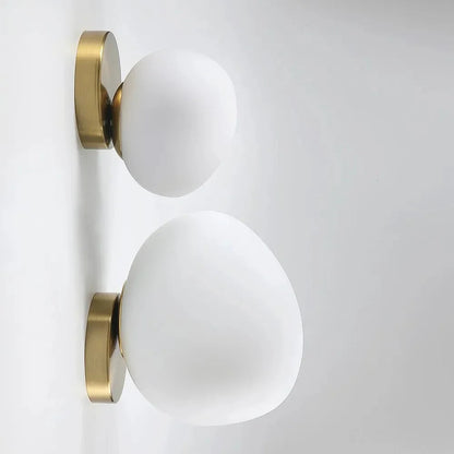 Modern Glass Wall Light 1-Light