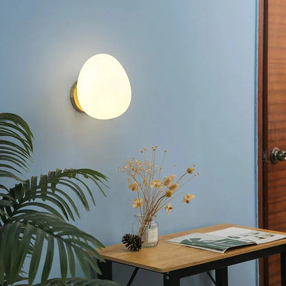 Modern Glass Wall Light 1-Light