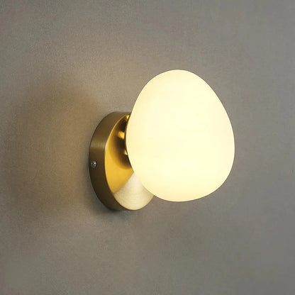 Modern Glass Wall Light 1-Light