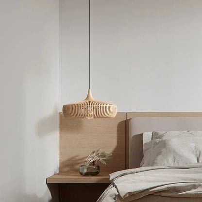 Scandinavian Wood Pendant Light 1-Light