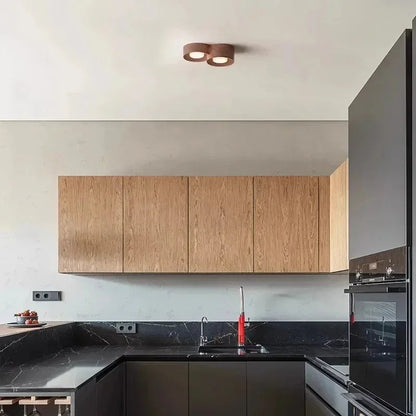 Modern Resin Tri-Colour Ceiling Light