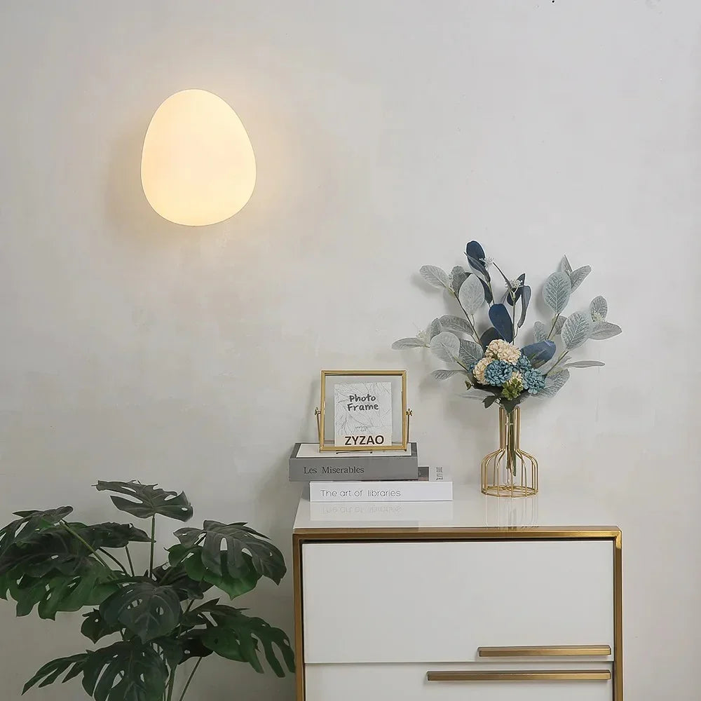 Modern Glass Wall Light 1-Light