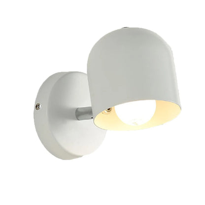 Contemporary Macaron Dome Wall Sconce LED 1-Light