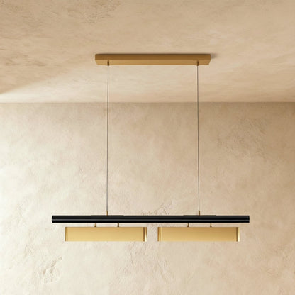 Modern Stainless Steel Multi Head Chandelier