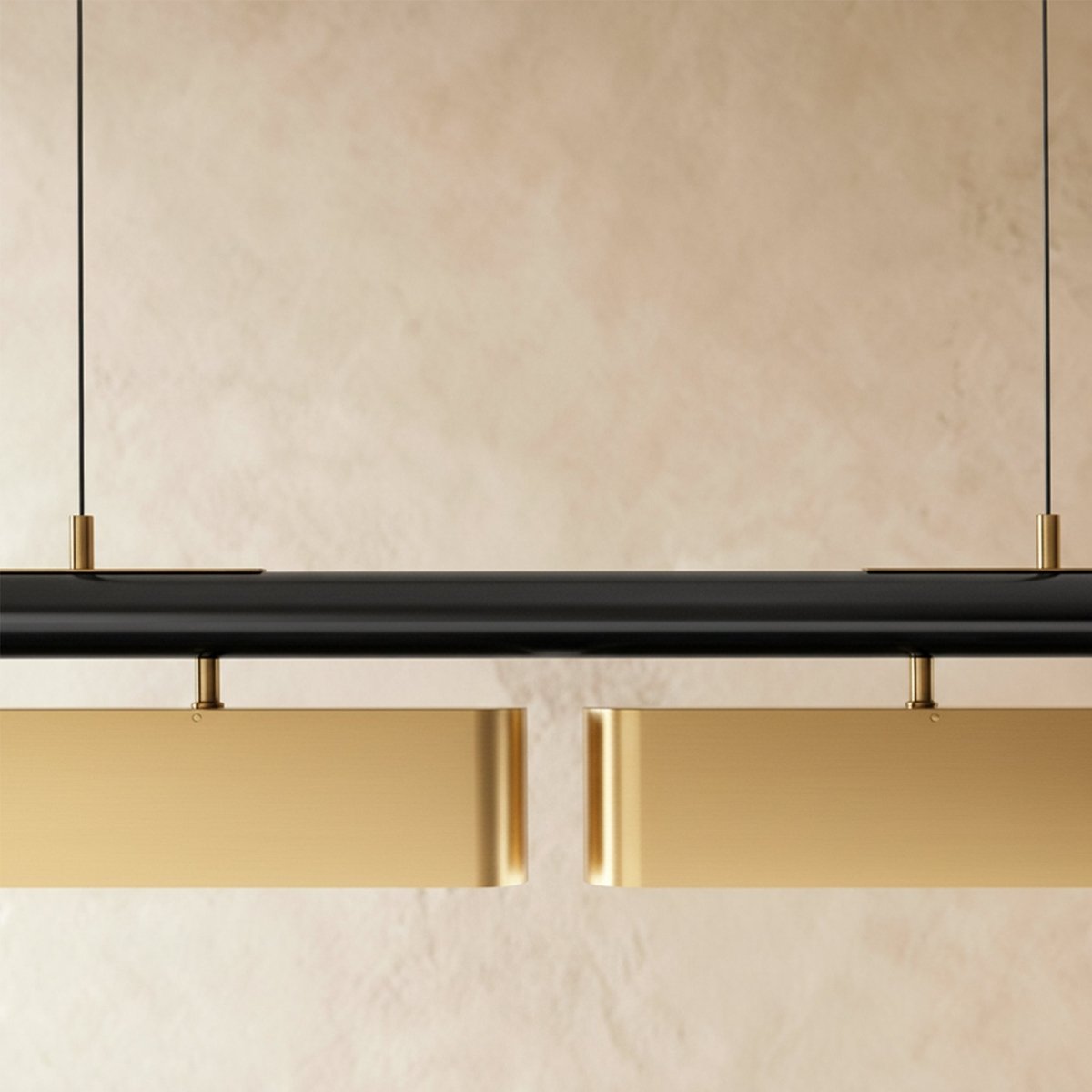 Modern Stainless Steel Multi Head Chandelier
